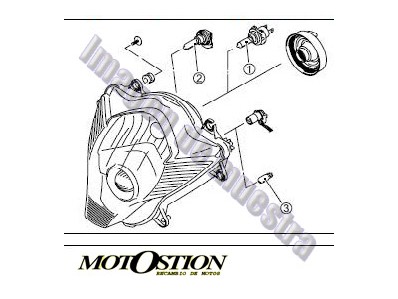 Tija inferior YAMAHA FZ 750 1985-1986  despiece de moto