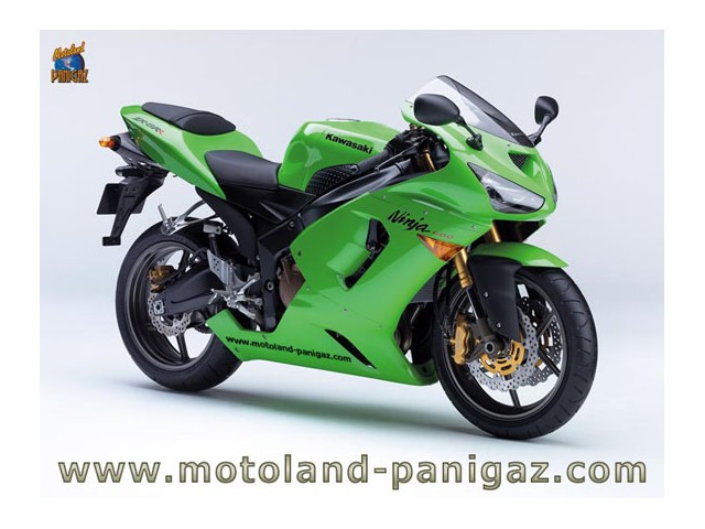 Araña protector silencioso tara KAWASAKI ZX 6 R 600 2005-2007  recambio moto