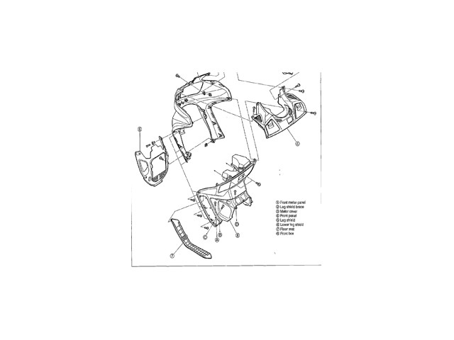 Embellecedor horquilla izquierda cromo DAELIM DAYSTAR 125 2006-2009  repuestos de motos