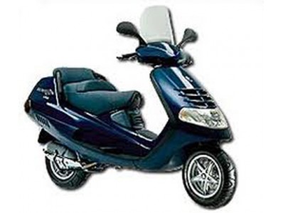 Retrovisor derecho verde PIAGGIO HEXAGON 180 1998-1999  recambios para moto