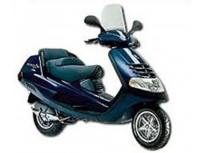 Suelo central verde PIAGGIO HEXAGON 180 1998-1999  repuestos de motos