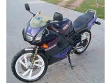Faldon derecho morado blanco YAMAHA TZRR 80 1991-1997  motodesguace