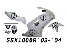 Carenado Circuito suzuki gsx-r1000 2003-04