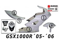 Carenado Circuito suzuki gsx-r1000 2005-06