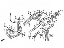 Abrazadera silencioso parte superior AKRAPOVIC