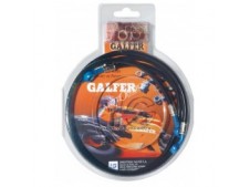 Latiguillos delanteros negros GALFER para kawasaki ZX10R desde el año 2008 hasta el año 2010 C646