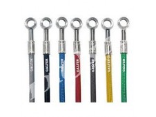 Latiguillos delanteros negros GALFER para kawasaki ZX10R desde el año 2008 hasta el año 2010 C646