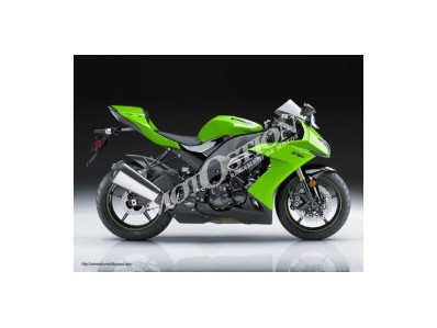 Quilla fibra nueva blanco eco LACOMOTO zx10 r 1000 cc 2008 - 2009