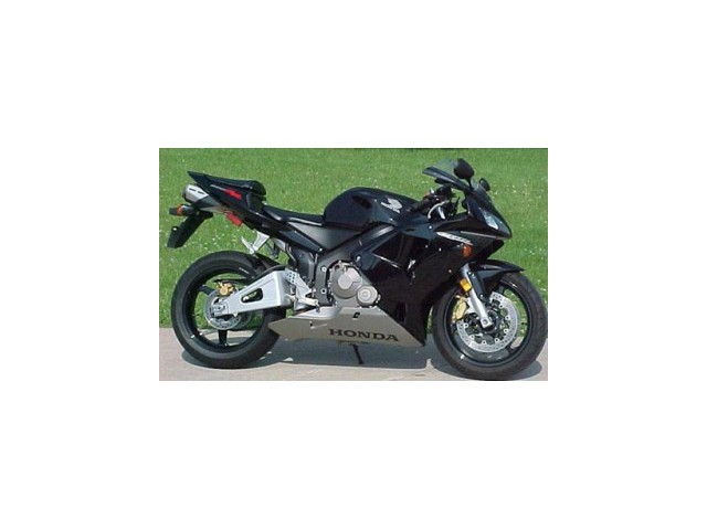 faldon derecho fibra blanco nuevo lacomoto cbr rr 600 2003 2005