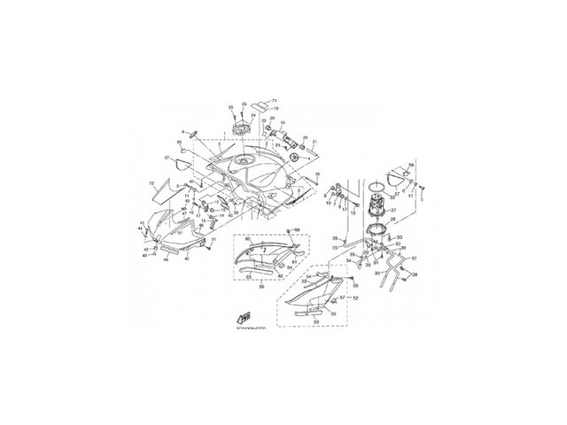 Tapon de gasolina nuevos VICMA R6 600 2001-2003