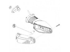 Intermitente trasero izquierdo nuevo vic VICMA GSX R 1000 2009-2010