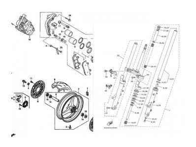 Discos de freno BREMBO GSX 1000 R 1000 2005-2007