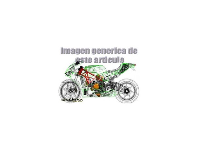 Aleta pase rueda inferior fibra verde LACOMOTO ZX 6 600 2009-2012