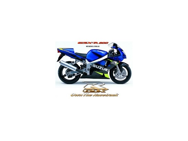 Aleta pase rueda superior FIBRA GSX R 600 2001-2004