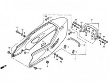 Porta Matrículas GSX 1000 R 1000 2007-2008