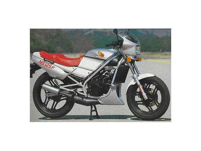 Asidero colin derecho azul HONDA NS F 125 1985-1990  repuestos de motos
