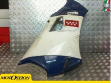 Faldon derecho blanco azul CAGIVA FRECCIA 125 1987-1988  despiece de moto