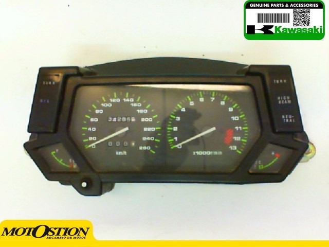 Relojes completos  Kawasaki Gpx 600 1985-1990