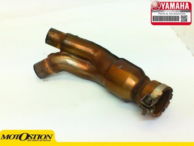 Colector trasero catalizador YAMAHA R1 1000 2004-2006  moto