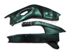 protector basculante derecho carbono lacomoto cbr rr 1000 2008 2012