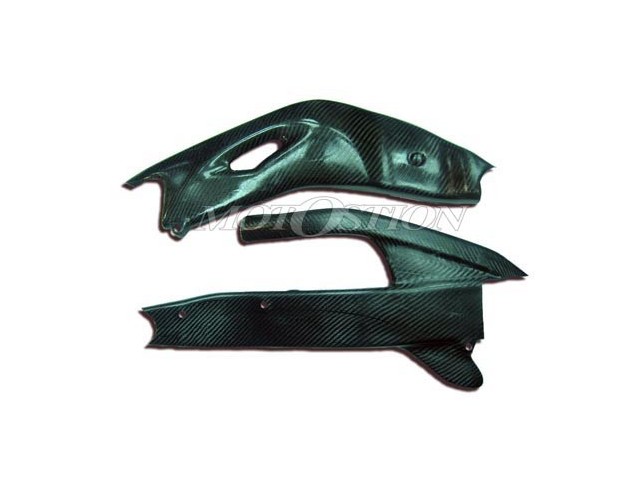 protector basculante derecho carbono lacomoto cbr rr 1000 2008 2012