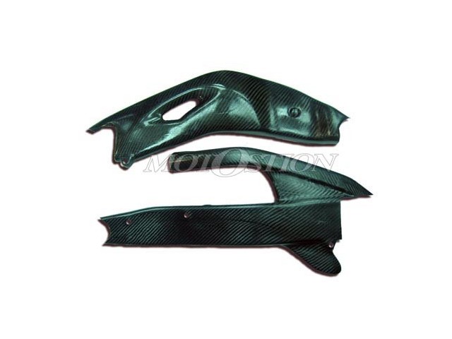 protector basculante izquierdo carbono lacomoto cbr rr 1000 2008 2012