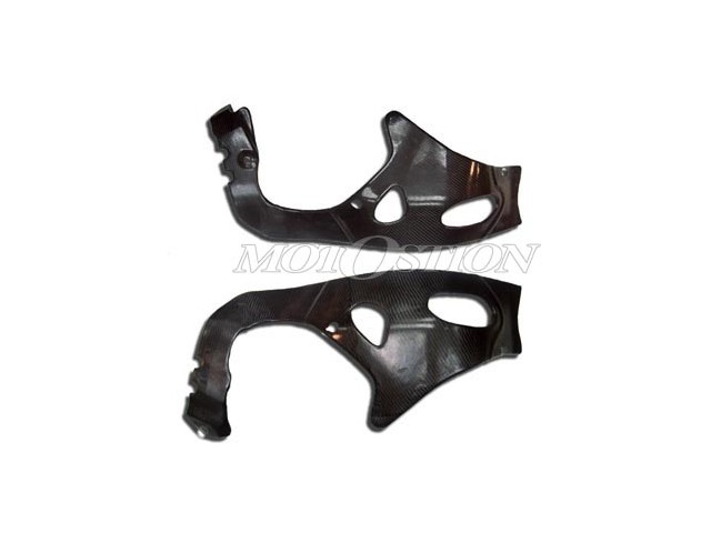 protector chasis derecho carbono lacomot lacomoto cbr rr 1000 2008 2012