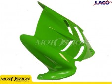 Aleta pase rueda inferior fibra verde LACOMOTO ZX 6 600 2009-2012