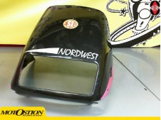 Carenado superior negro GILERA NORD WEST 660 1990-1993  motodesguace