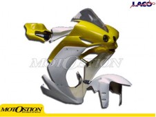 Kit carenados competicion amarillo/blanc LACOMOTO R1 1000 2007-2008  recambios para moto