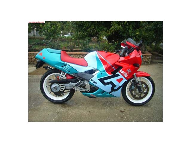 Soporte estribera trasera izquierda APRILIA REPLICA 125 1989-1990 Recambio Ocasion