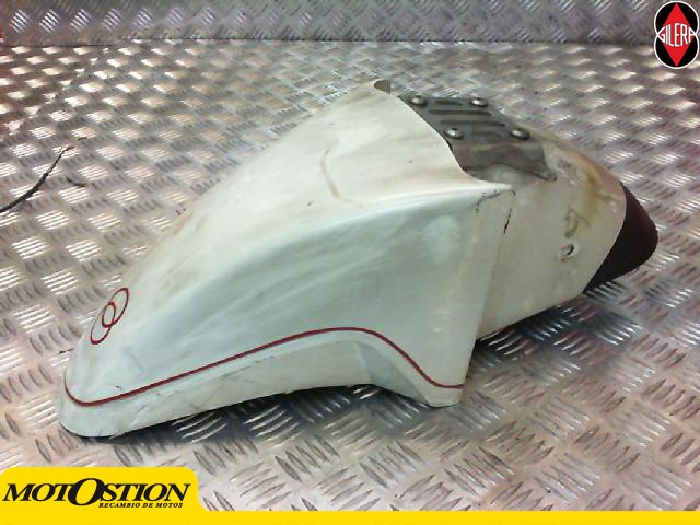 Aleta delantera blanca GILERA KZ 125 1986-1990 Recambio Ocasion