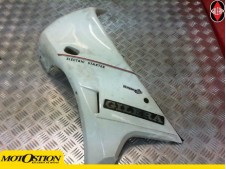 Carenado superior izquierdo blanco GILERA KZ 125 1986-1990  segunda mano