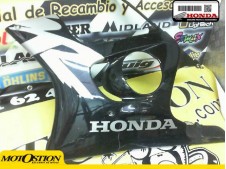 Faldon izquierdo fibra negro HONDA CBR 600 1998-1999  motodesguace