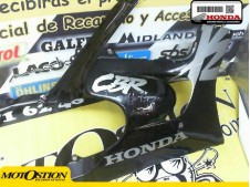 Faldon derecho fibra negro HONDA CBR 600 1998-1999  recambios para moto