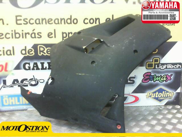Faldon derecho negro YAMAHA FZR 1000 1986-1990  despiece de moto