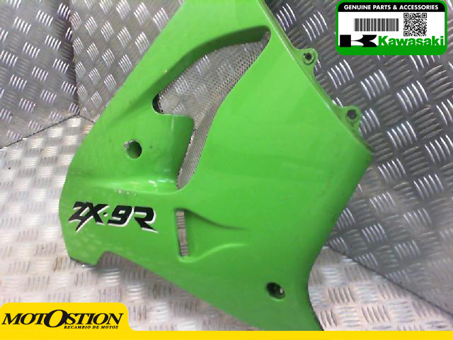 Faldon derecho verde