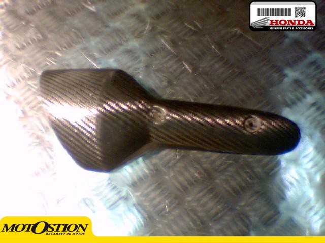 Embellecedor silencioso carbono nuevo