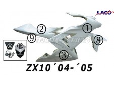 Kit carenados competicion amarillo