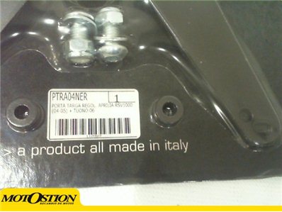 Porta matriculas nuevo lightech Aprilia RSV 1000 cc. 2004-2005 PTRA04NER