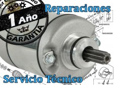 Motor de arranque reparacion YAMAHA  -  despiece de moto