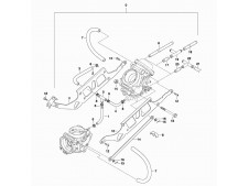 Bateria carburadores HYOSUNG AQUILA 650 2004-2006 Recambio Ocasion