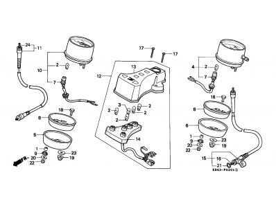 cable cuenta kilometros cb