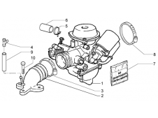 Carburador scooter Piaggio y Aprilia