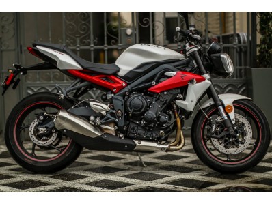 Silencioso Triumph Street 675 2014-2016
