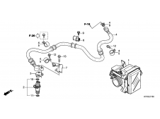 Bateria inyectores HONDA SCOOPY 125 2009-2014  segunda mano