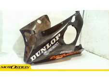 Quilla fibra negra YAMAHA R6 600 2005-2005  moto