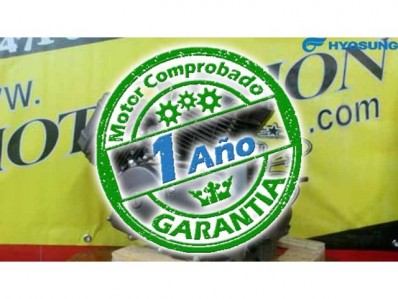 Motor completo del despiece o desguace de una moto Hyosung gtr 125 r 125 2005-2006