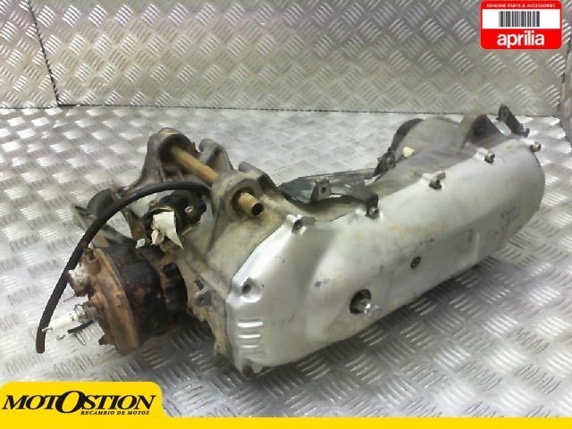 Motor completo del despiece o desguace de una moto Aprilia gulliver 50 1996-2001