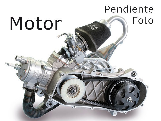 Motor completo del despiece o desguace de una moto Daelim message 50 1995-1996